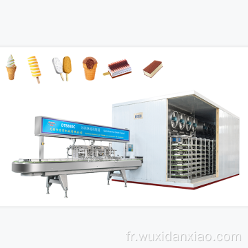 Machine d&#39;extrusion de crème glacée automatique de grande capacité
